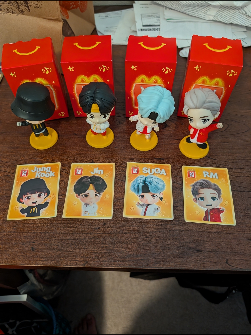 McDonald's BTS TinyTan Figure Set